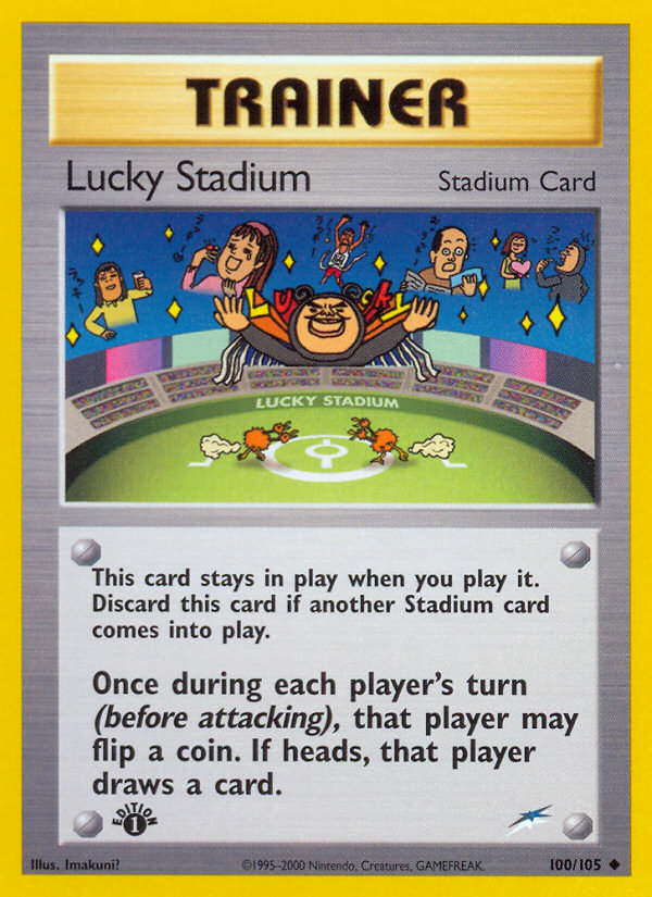 Lucky Stadium (100/105) [Neo Destiny 1st Edition] | Gam3 Escape