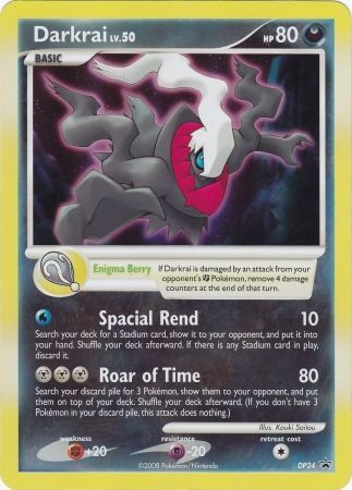 Darkrai (DP24) (Jumbo Card) [Diamond & Pearl: Black Star Promos] | Gam3 Escape