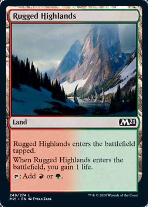 Rugged Highlands [Core Set 2021] | Gam3 Escape