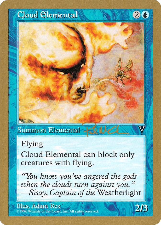 Cloud Elemental (Paul McCabe) [World Championship Decks 1997] | Gam3 Escape