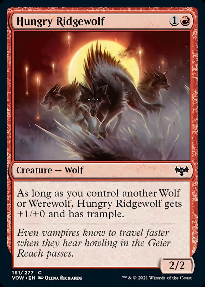 Hungry Ridgewolf [Innistrad: Crimson Vow] | Gam3 Escape