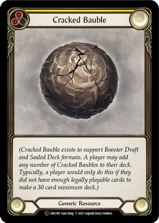 Cracked Bauble (Rainbow Foil) [CRU195-RF] Unlimited Rainbow Foil | Gam3 Escape