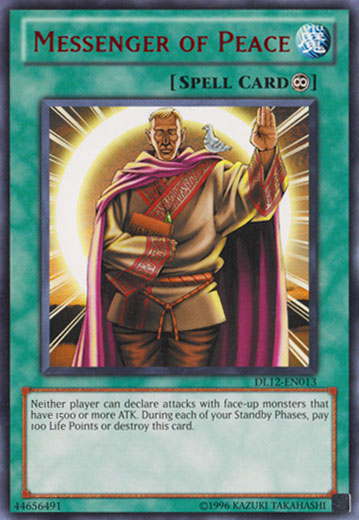 Messenger of Peace (Red) [DL12-EN013] Rare | Gam3 Escape