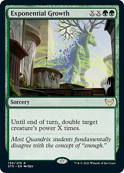 Exponential Growth (Promo Pack) [Strixhaven: School of Mages Promos] | Gam3 Escape