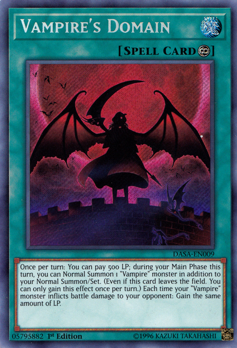 Vampire's Domain [DASA-EN009] Secret Rare | Gam3 Escape