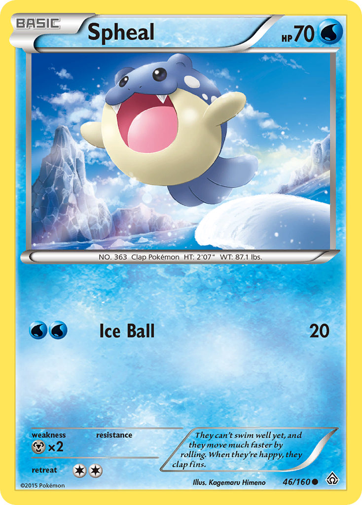 Spheal (46/160) [XY: Primal Clash] | Gam3 Escape