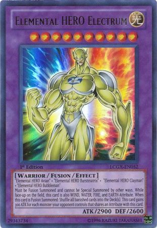 Elemental HERO Electrum [LCGX-EN052] Ultra Rare | Gam3 Escape