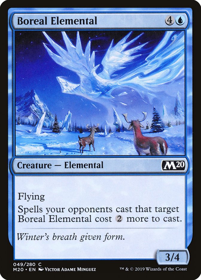 Boreal Elemental [Core Set 2020] | Gam3 Escape