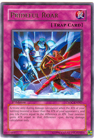 Prideful Roar [CSOC-EN067] Rare | Gam3 Escape
