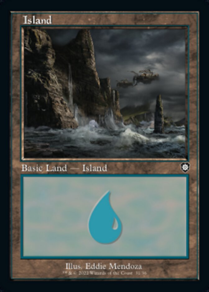 Island (031) (Retro) [The Brothers' War Commander] | Gam3 Escape