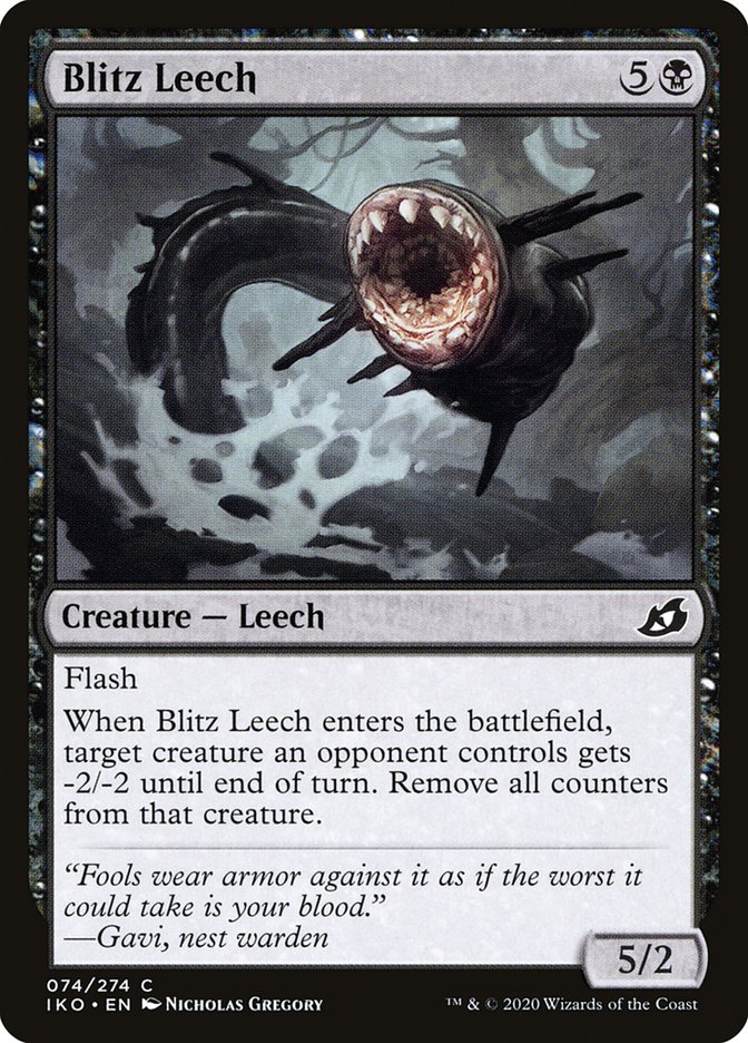 Blitz Leech [Ikoria: Lair of Behemoths] | Gam3 Escape