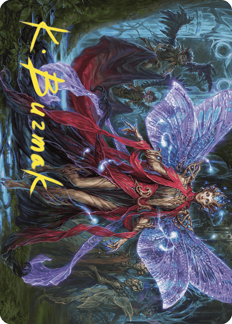 Tegwyll, Duke of Splendor Art Card (Gold-Stamped Signature) [Wilds of Eldraine Art Series] | Gam3 Escape