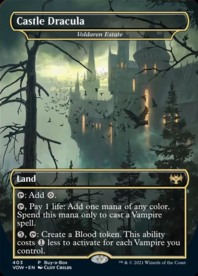 Voldaren Estate - Castle Dracula (Buy-A-Box) [Innistrad: Crimson Vow] | Gam3 Escape