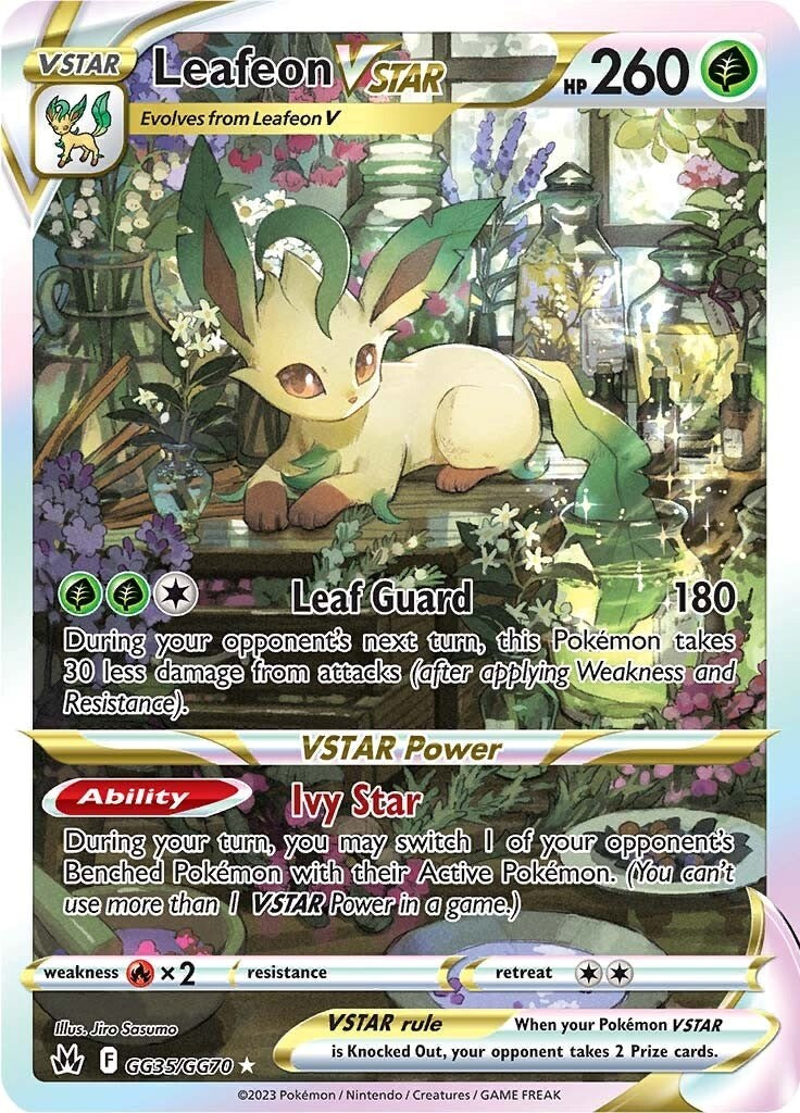 Leafeon VSTAR (GG35/GG70) [Sword & Shield: Crown Zenith] | Gam3 Escape