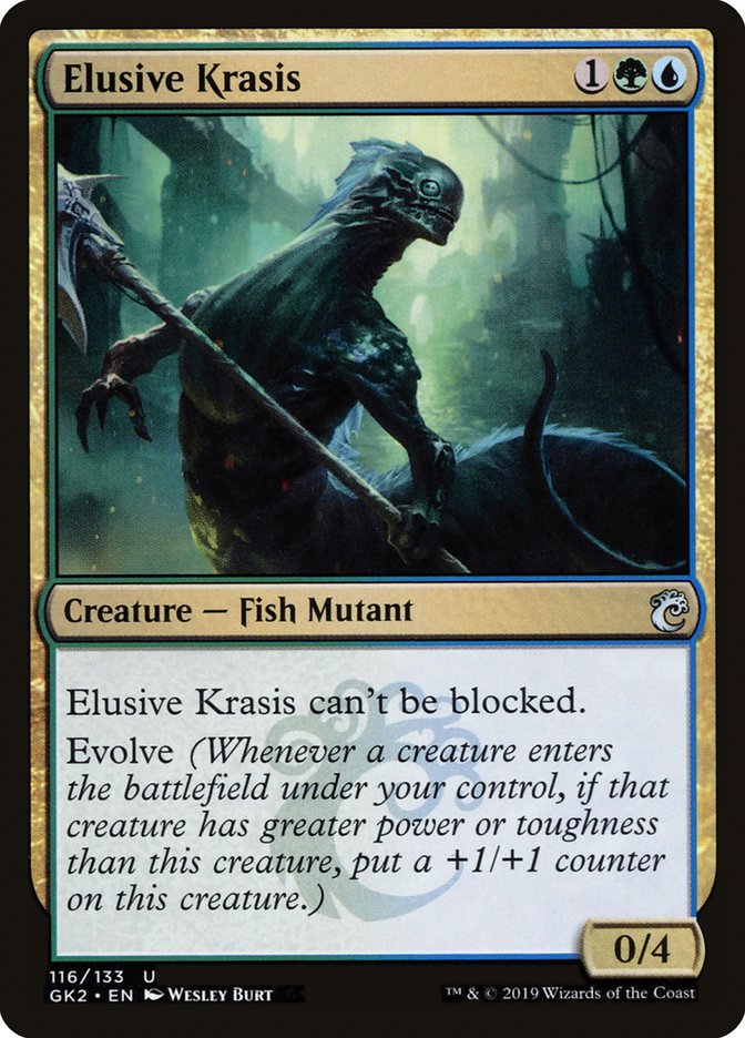 Elusive Krasis [Ravnica Allegiance Guild Kit] | Gam3 Escape