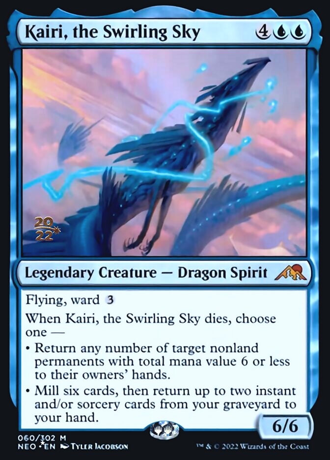 Kairi, the Swirling Sky [Kamigawa: Neon Dynasty Prerelease Promos] | Gam3 Escape