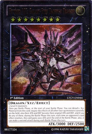 Number 107: Galaxy-Eyes Tachyon Dragon (UTR) [LTGY-EN044] Ultimate Rare | Gam3 Escape