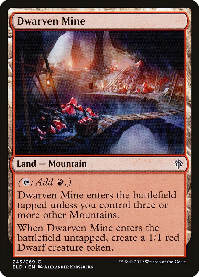 Dwarven Mine [Throne of Eldraine] | Gam3 Escape