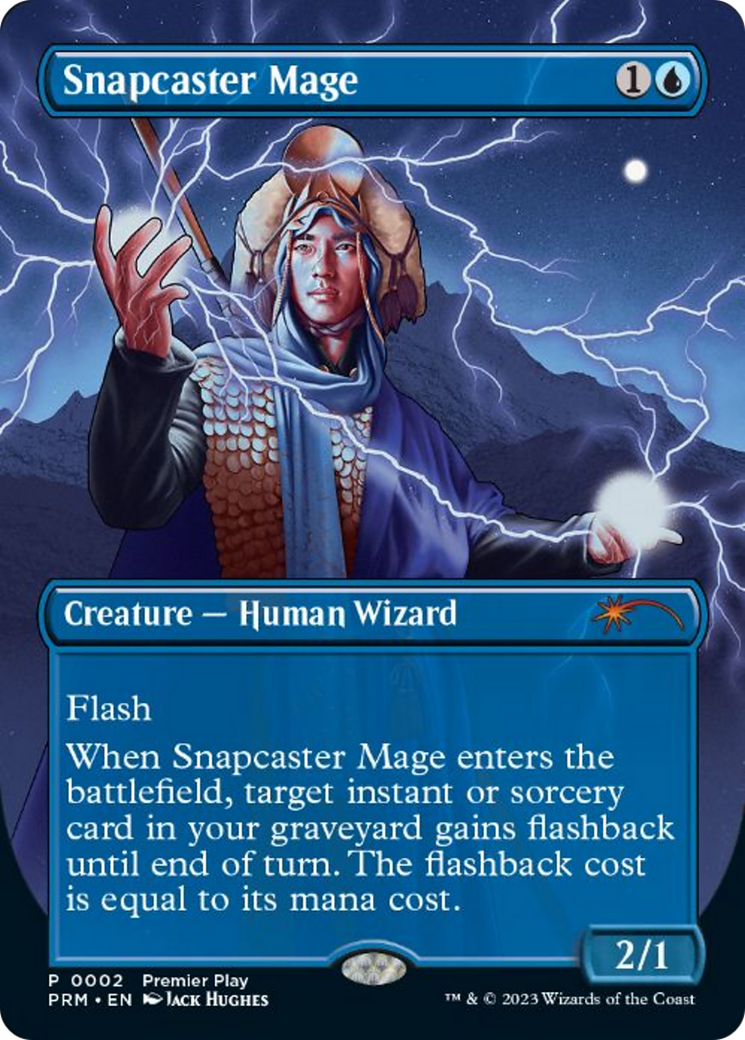 Snapcaster Mage (Borderless Alternate Art) [Regional Championship Qualifiers 2023] | Gam3 Escape