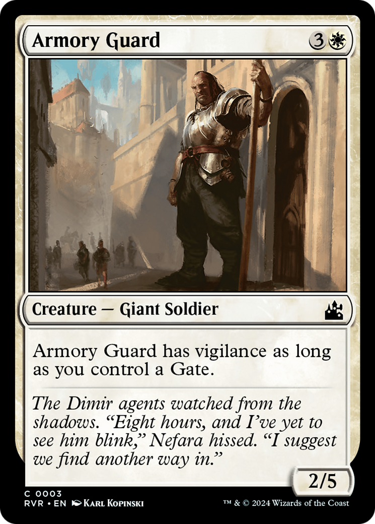 Armory Guard [Ravnica Remastered] | Gam3 Escape