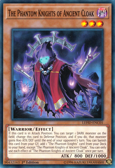 The Phantom Knights of Ancient Cloak [LEHD-ENC01] Common | Gam3 Escape