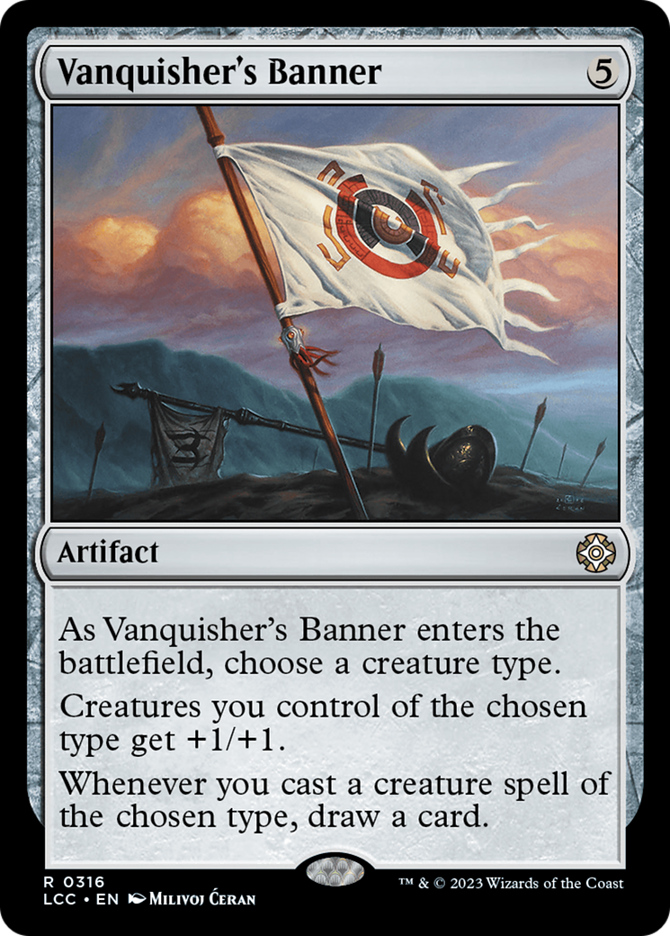 Vanquisher's Banner [The Lost Caverns of Ixalan Commander] | Gam3 Escape