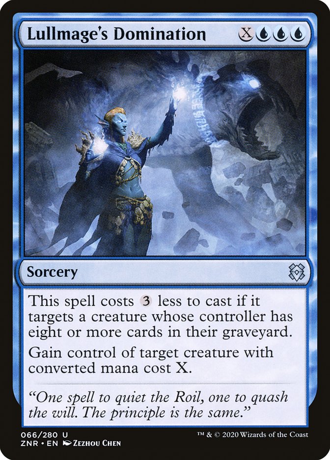 Lullmage's Domination [Zendikar Rising] | Gam3 Escape