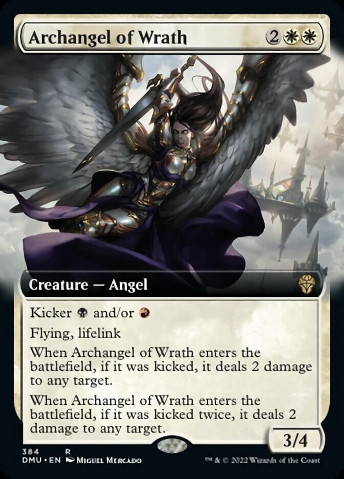 Archangel of Wrath (Extended Art) [Dominaria United] | Gam3 Escape