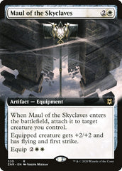 Maul of the Skyclaves (Extended Art) [Zendikar Rising] | Gam3 Escape