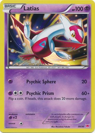 Latias (30/30) [XY: Trainer Kit 2 - Latias] | Gam3 Escape