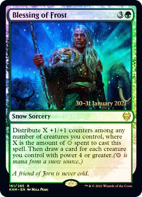 Blessing of Frost  [Kaldheim Prerelease Promos] | Gam3 Escape
