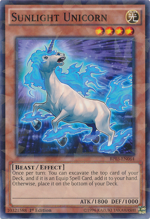 Sunlight Unicorn (Shatterfoil) [BP03-EN064] Shatterfoil Rare | Gam3 Escape