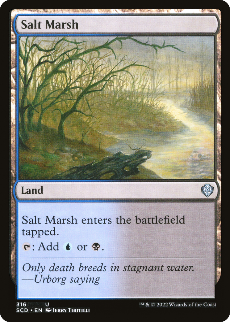 Salt Marsh [Starter Commander Decks] | Gam3 Escape