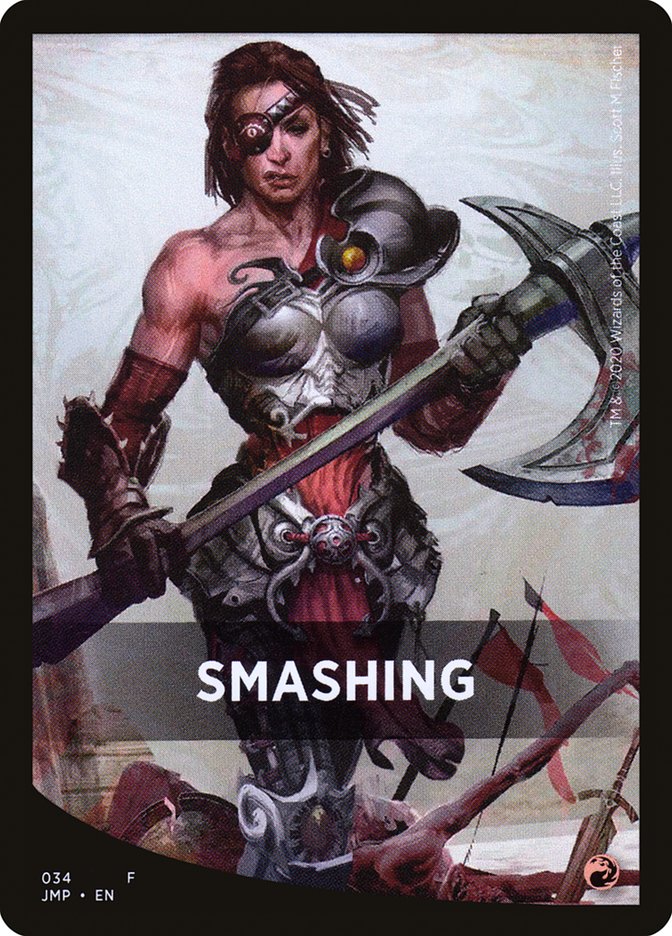Smashing Theme Card [Jumpstart Front Cards] | Gam3 Escape