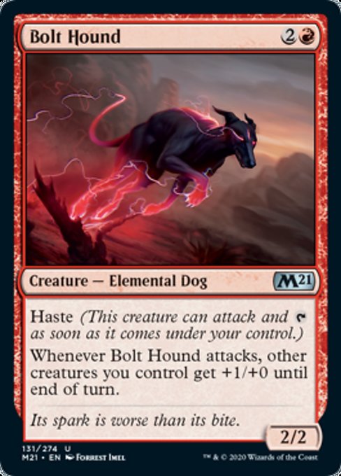 Bolt Hound [Core Set 2021] | Gam3 Escape