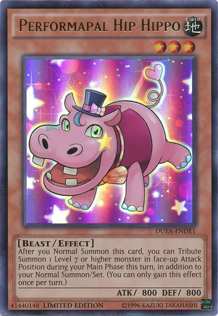 Performapal Hip Hippo [DUEA-ENDE1] Ultra Rare | Gam3 Escape