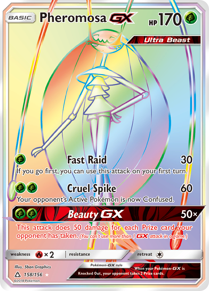 Pheromosa GX (158/156) [Sun & Moon: Ultra Prism] | Gam3 Escape