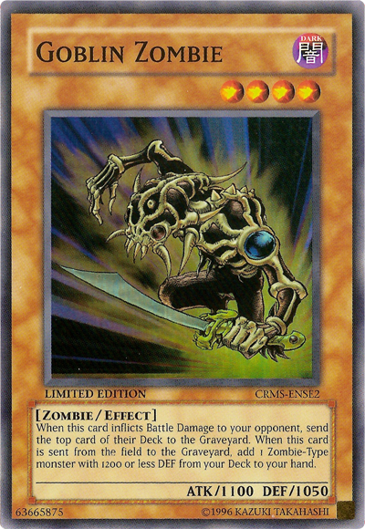 Goblin Zombie [CRMS-ENSE2] Super Rare | Gam3 Escape