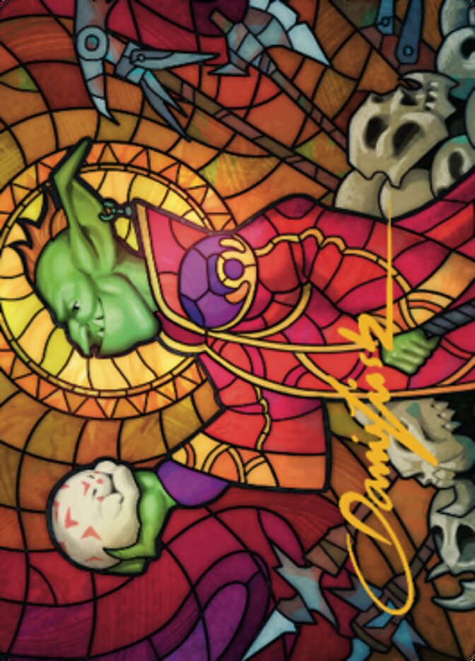 Squee, Dubious Monarch Art Card (Gold-Stamped Signature) [Dominaria United Art Series] | Gam3 Escape