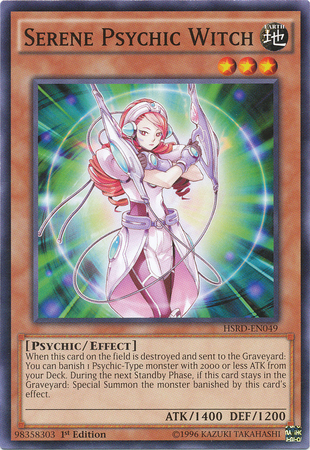 Serene Psychic Witch [HSRD-EN049] Common | Gam3 Escape