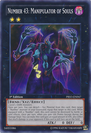 Number 43: Manipulator of Souls [PRIO-EN047] Common | Gam3 Escape