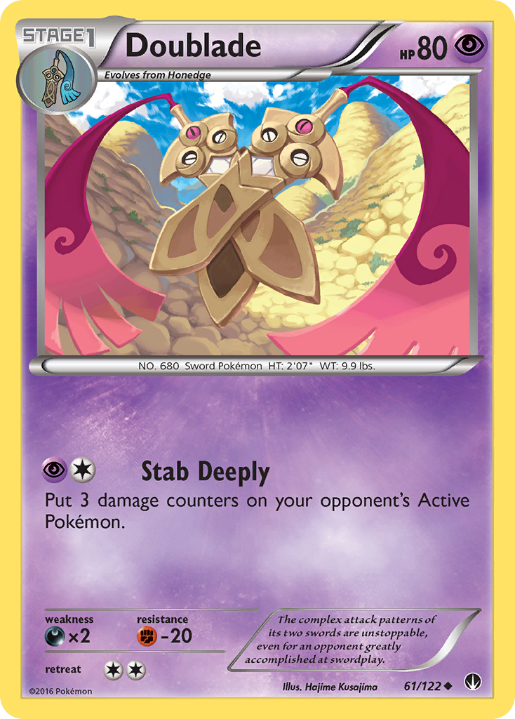 Doublade (61/122) [XY: BREAKpoint] | Gam3 Escape