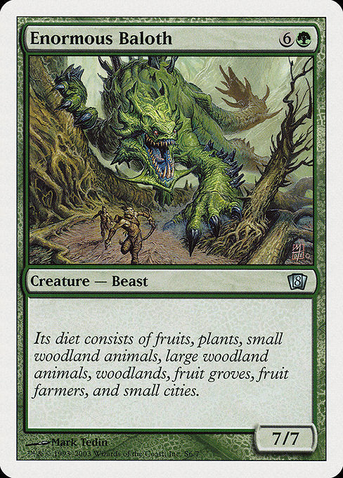Enormous Baloth [Eighth Edition] | Gam3 Escape