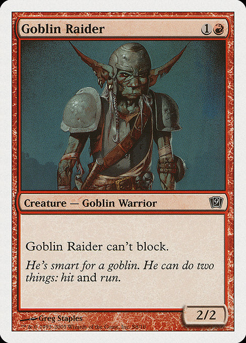 Goblin Raider [Ninth Edition] | Gam3 Escape