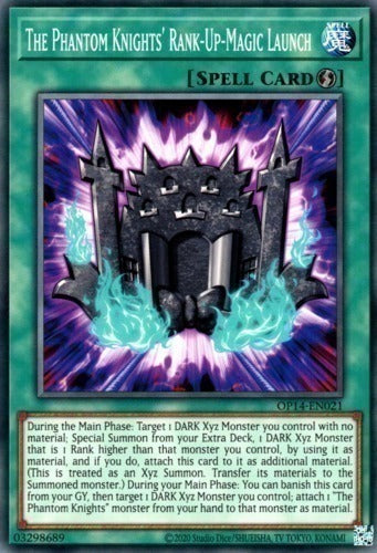 The Phantom Knights' Rank-Up-Magic Launch [OP14-EN021] Common | Gam3 Escape