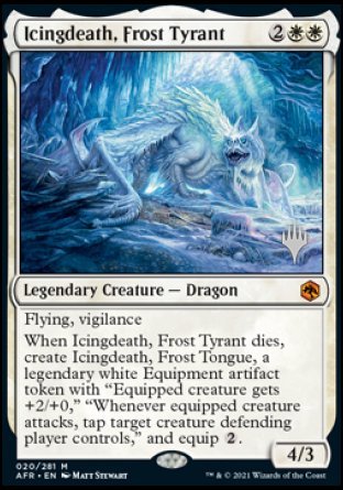 Icingdeath, Frost Tyrant (Promo Pack) [Dungeons & Dragons: Adventures in the Forgotten Realms Promos] | Gam3 Escape