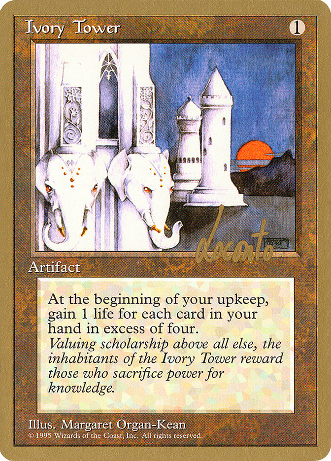Ivory Tower (Michael Loconto) [Pro Tour Collector Set] | Gam3 Escape