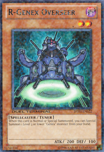 R-Genex Overseer [DT03-EN022] Rare | Gam3 Escape