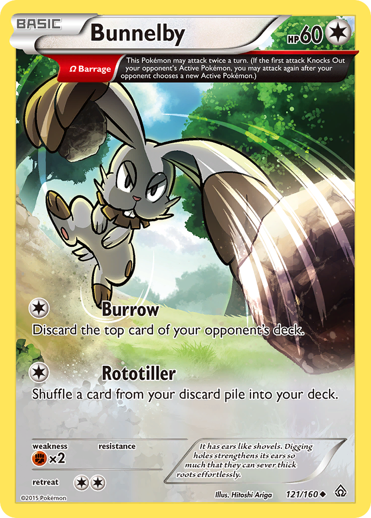 Bunnelby (121/160) [XY: Primal Clash] | Gam3 Escape