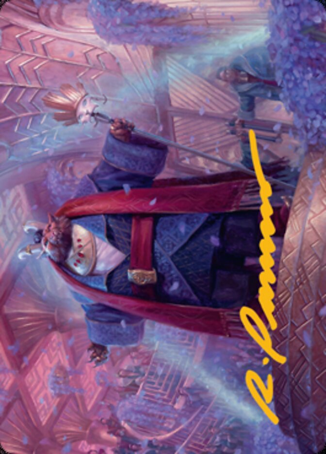 Jetmir, Nexus of Revels 1 Art Card (Gold-Stamped Signature) [Streets of New Capenna Art Series] | Gam3 Escape